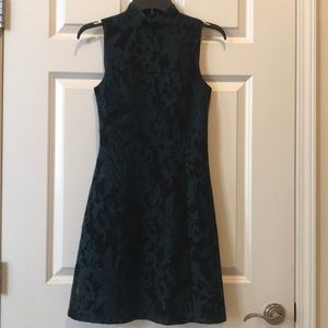 H&M Black and dark Forrest green dress